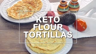 KETO FLOUR TORTILLAS [upl. by Northway]