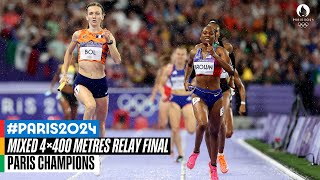 Mixed 4×400 metres relay Final  Paris Champions [upl. by Eichman]