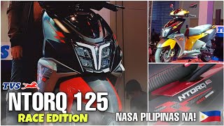 NEW TVS NTORQ 125 RACE EDITION 🔥 Nasa Pilipinas na 🇵🇭 Price Specs features Sulit kayang bilhin😱 [upl. by Weinstock702]