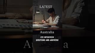 Australia GTE Interview Questions and Answers  GTE interview Australia GTE australia studentvisa [upl. by Galvan]