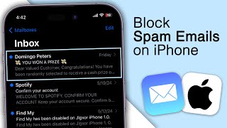 How To Block Spam Emails On iPhone 2 Simple Hacks [upl. by Evelunn946]