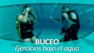 BUCEO 5 Ejercicios bajo el agua [upl. by Akanke]