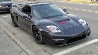 600 whp Lovefab NSX Viloent Accelerations [upl. by Maurreen]