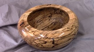 A Spalted Maple Bowl [upl. by Nawor]