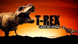 Línea de tiempo del Tiranosaurio Rex  Mini documental en español [upl. by Nnaeirelav]