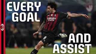 Sandro Tonali 202223 every goal and assist [upl. by Zampardi456]