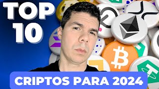 CRIPTOMOEDAS PROMISSORAS PARA 2024 COMPRE NA QUEDA DO MERCADO [upl. by Eentirb976]