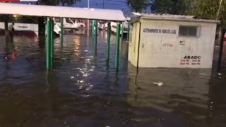 🚨IMPACTANTE LLUVIA😱‼️ INSURGENTES E INDIOS VERDES INUNDADO UN METRO DE ALTURA COCHES MOTOS BARADOS [upl. by Means]