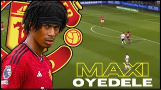 Why Maxi OYEDELE Could Be Manchester Uniteds Next GREAT Academy Player [upl. by Mehcanem]