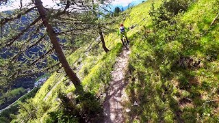 Bike Park Les Arcs SECRET TRAIL quotFARMER JACKSquot 2017 [upl. by Slotnick]