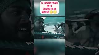 EL CAPITÁN ENTRO EN lA BARRIGA DE UN MOSTRO resumendepeliculas [upl. by Novyat634]