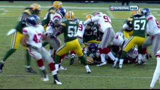 Giants Shock Packers 20112012 Divisional Round Highlights [upl. by Neeneg869]