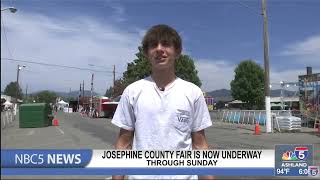 Josephine Co Fair has kicked of August 7 11 [upl. by Akcired527]