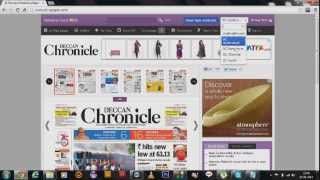 how to read deccan chronicle newspaper online for Free 2 [upl. by Adaj]