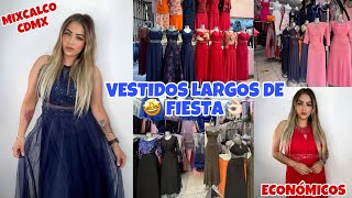 VESTIDOS LARGOS DE FIESTA BONITOS Y BARATOS CON TALLAS EXTRAS EN EL CENTRO CDMXFABRICANTE DIRECTO [upl. by Bainter212]