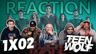 Teen Wolf  1x02 “Second Chance at First Line” REACTION [upl. by Artimed]