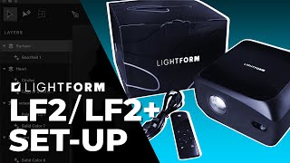 Lightform LF2 amp LF2 Set Up  StepbyStep Tutorial [upl. by Lowery]