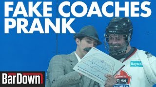 Trying to Coach Random Hockey Teams Prank [upl. by Dine]