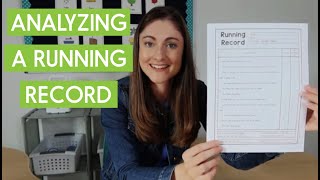 How to Effectively Analyze a Running Record [upl. by Previdi]