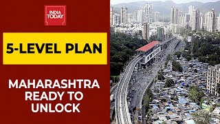 Covid Latest News  Maharashtra Govt Announces 5Level Unlock Plan [upl. by Thaxter]