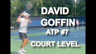 David Goffin Atp High of 7 Court Level 2024 [upl. by Adiana848]