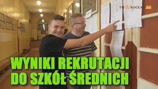 Uczniowie poznali wyniki rekrutacji do szkół średnich [upl. by Eenobe]