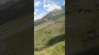 Kazbegi Mountains Stepantsminda 🇬🇪 georgia travel nature mountains hiking [upl. by Adneram]