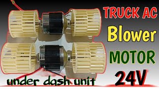 How To Install Air Conditioner Blower Motor  Under Dash AC Unit Blower  Truck Ac [upl. by Lanahtan]