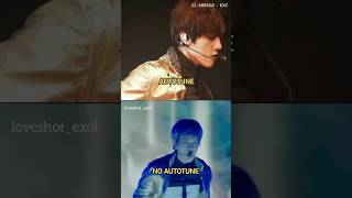 Baekhyun El dorado high note  Autotune vs No Autotune 🔥 [upl. by Ocinom]