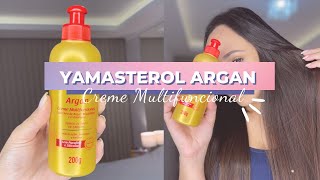 YAMASTEROL ARGAN CREME MULTIFUNCIONAL  BENEFÍCIOS  COMO USAR [upl. by Axia]