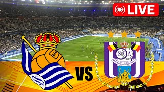 Real Sociedad vs RSC Anderlecht LIVE 🔴 UEFA Europa League 20242025 [upl. by Nivar]