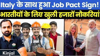 Work In Italy Italy Offers Thousands Of Jobs For Indian Workers  Mobility amp Migration Partnership [upl. by Alyat]