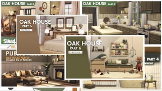 Pack CC gratuit pour les Sims 4  Pack Oak  Pierisim [upl. by Lanna]