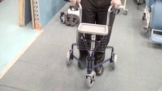 3 Wheel rollator video [upl. by Klusek]