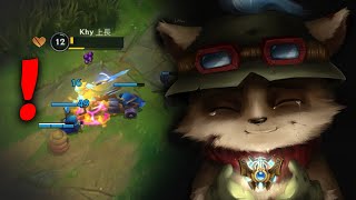 Wild Rift Teemo is Fun Season 12 [upl. by Saretta]