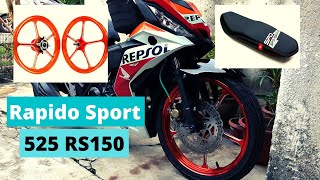 PNP Rim Rapido Sport 525 amp Seat SPD Racing RS150 [upl. by Nnyletak361]