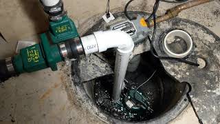 Sump Pump Gurgle [upl. by Oderfodog]