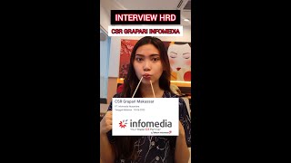 INTERVIEW CSR GRAPARI INFOMEDIA [upl. by Nnor896]