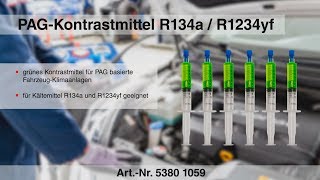 PAGKontrastmittel R134a  R1234yf [upl. by Leola]