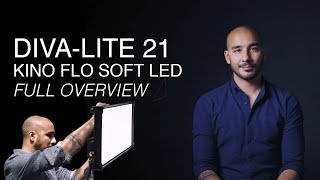 Kino Flo DivaLite 21  The Best Portable LED Soft Light with Full RGB and Effects Control [upl. by Anairo]