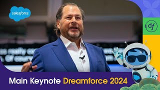 Dreamforce 2024 Main Keynote with Marc Benioff  Welcome to Agentforce  Salesforce [upl. by Phionna]