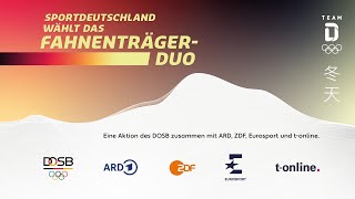 Wähle das Fahnenträger Duo für Peking 2022 [upl. by Rafat]