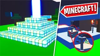 Fortnite Hide and Seek in a MINECRAFT Map Fortnite Creative [upl. by Akieluz]