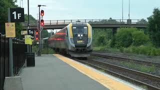 VIA Train 41 Westbound Brockville VIA Station Stop August 6 2024 [upl. by Hannad587]