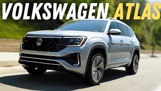 2024 VOLKSWAGEN ATLAS SEL PREMIUM RLINE REVIEW IN 5 MINUTES [upl. by Nollad]