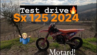 TEST DRIVE KTM SX 125 2024❌ COME VA🤷🏼‍♂️ [upl. by Grounds]