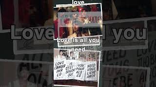 the Beatles  All You Need Is Love Lyrics Video lyrics thebeatles lovesong [upl. by Aihcila323]