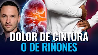 ¿DOLOR LUMBAR O PROBLEMAS DE RIÑON ⚠️ ¿Dolor de CINTURA o problemas RENALES [upl. by Ragen]