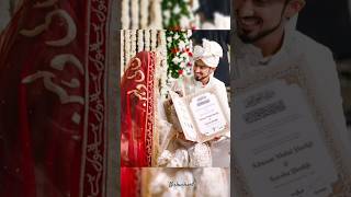 Adnan ki dulhan❤️ Nikah mubarak shortsnikahislami adnanshaikh wedding team07fainatlove [upl. by Norted]