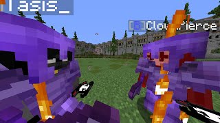 Minecraft Pvp legacy Challenge  Duels ft Tasis [upl. by Onaivlis]